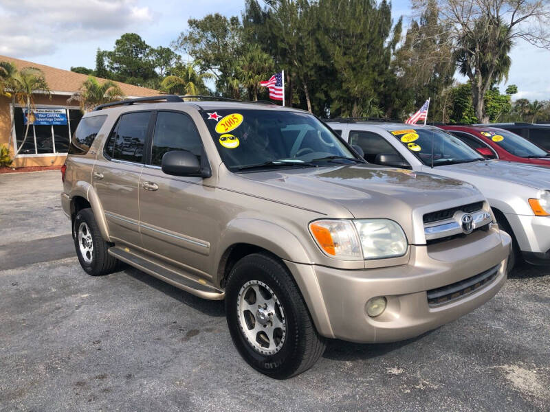 2005 Toyota Sequoia for sale at Palm Auto Sales in West Melbourne FL