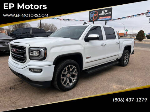 2016 GMC Sierra 1500 for sale at EP Motors in Amarillo TX