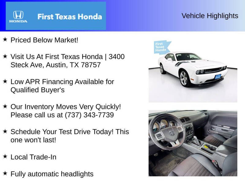 2013 Dodge Challenger R/T