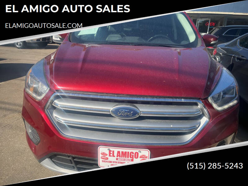 2017 Ford Escape for sale at EL AMIGO AUTO SALES in Des Moines IA