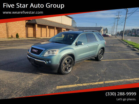 2009 GMC Acadia for sale at Five Star Auto Group in North Canton OH