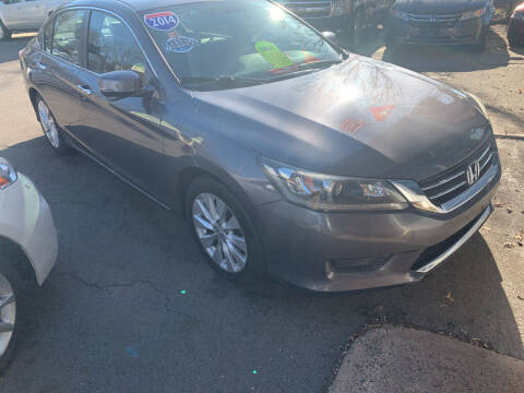 2014 Honda Accord for sale at CAR CORNER RETAIL SALES in Manchester CT