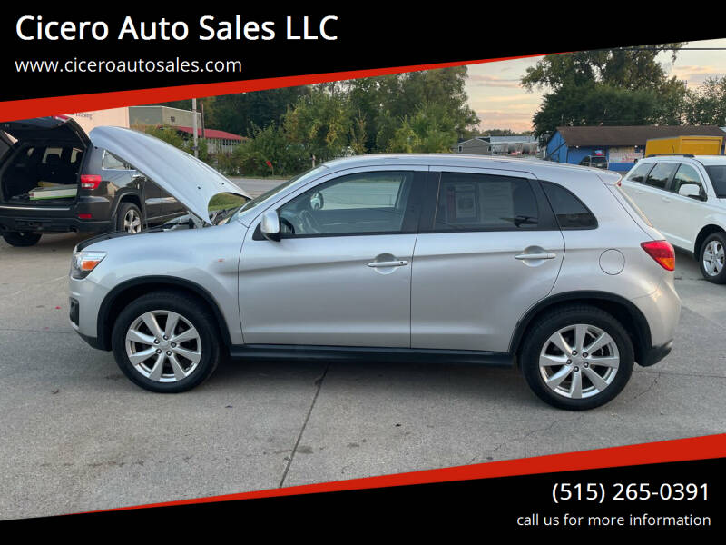 2014 Mitsubishi Outlander Sport for sale at Cicero Auto Sales LLC in Des Moines IA