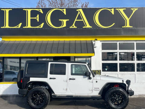 2014 Jeep Wrangler Unlimited for sale at Legacy Auto Sales in Yakima WA