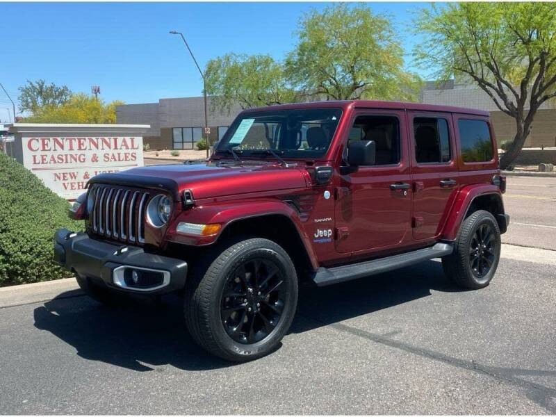 2021 Jeep Wrangler Unlimited for sale at Newman Auto Network in Phoenix AZ