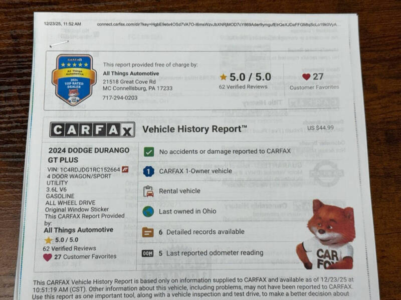 2024 Dodge Durango GT
