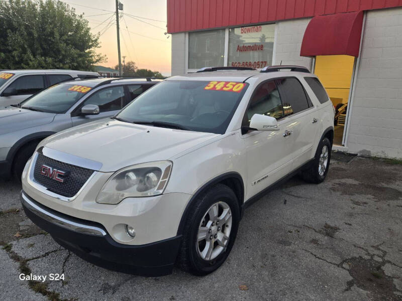 2008 GMC Acadia for sale at Bowman Automotive in New Castle KY