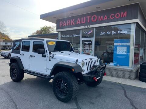 2015 Jeep Wrangler Unlimited for sale at Park Auto LLC in Palmer MA