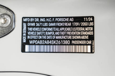 2025 Porsche 718 Cayman S