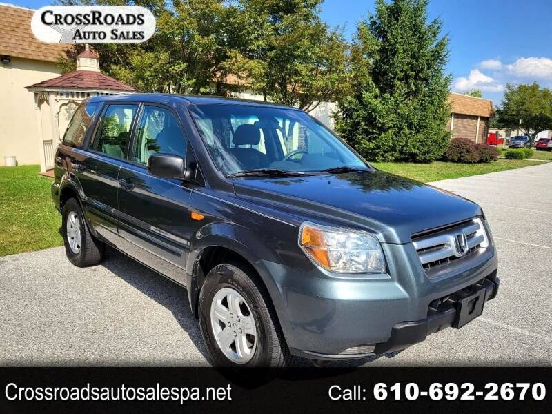 2006 Honda Pilot for sale at CROSSROADS AUTO SALES in West Chester PA