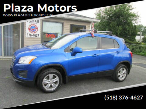 2015 Chevrolet Trax for sale at Plaza Motors in Rensselaer NY