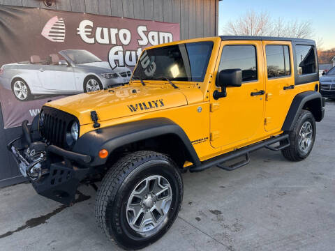 2015 Jeep Wrangler Unlimited for sale at Euro Sam Auto in Overland Park KS