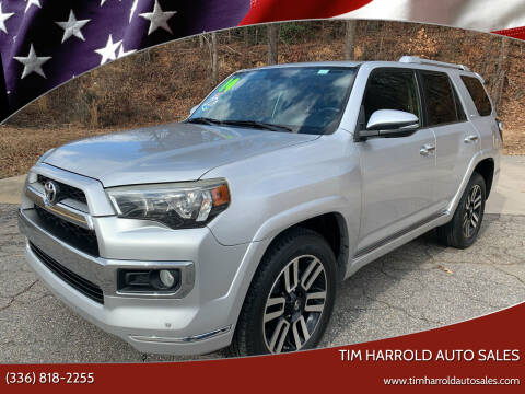 2014 Toyota 4Runner for sale at Tim Harrold Auto Sales in Wilkesboro NC