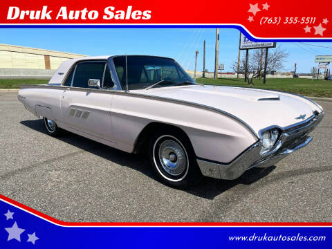 1963 Ford Thunderbird for sale at Druk Auto Sales - New Inventory in Ramsey MN