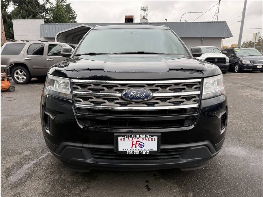 Black 2018 Ford Explorer Base Base 4dr SUV 2