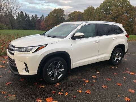 2018 Toyota Highlander for sale at Hutchys Auto Sales & Service in Loyalhanna PA
