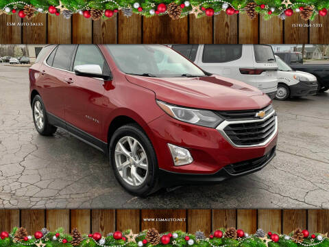 2018 Chevrolet Equinox for sale at ESM Auto Sales in Elkhart IN