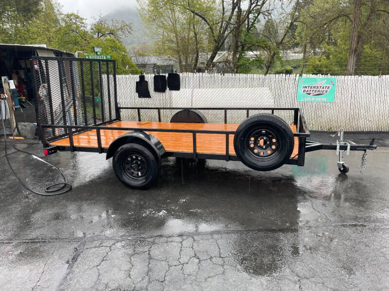 2022 Big Bubba's 7x12 Flat bed W/ Ramp for sale at 3 BOYS CLASSIC TOWING and Auto Sales in Grants Pass OR