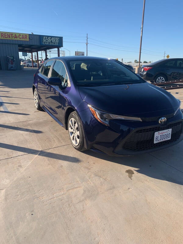 2020 Toyota Corolla for sale at U SAVE CAR SALES in Calexico CA