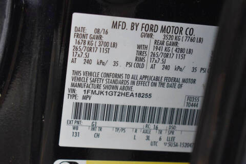 2017 Ford Expedition EL XL Fleet