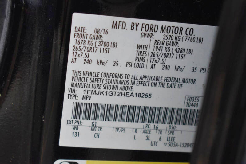 2017 Ford Expedition EL XL Fleet