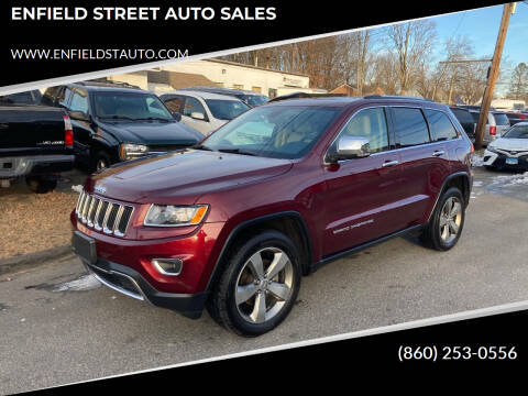 2016 Jeep Grand Cherokee for sale at ENFIELD STREET AUTO SALES in Enfield CT