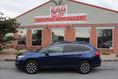 2015 Subaru Outback for sale at EXECUTIVE AUTO GALLERY INC in Walnutport PA