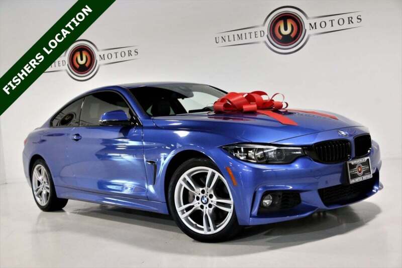 2020 BMW 4 Series for sale at Unlimited Motors in Fishers IN