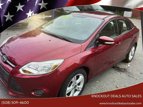 2014 Ford Focus for sale at Knockout Deals Auto Sales in West Bridgewater MA