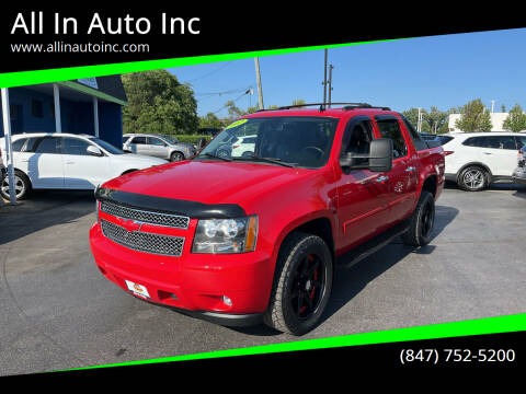 2012 Chevrolet Avalanche for sale at All In Auto Inc in Palatine IL