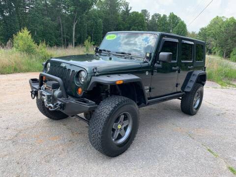 2010 Jeep Wrangler Unlimited for sale at 3C Automotive LLC in Wilkesboro NC