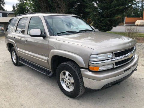 2002 Chevrolet Tahoe for sale at Olympic Car Co in Olympia WA