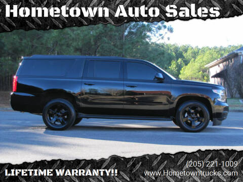 2016 Chevrolet Suburban for sale at Hometown Auto Sales - SUVS in Jasper AL