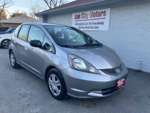 2010 Honda Fit for sale at Oak City Motors in Garner NC
