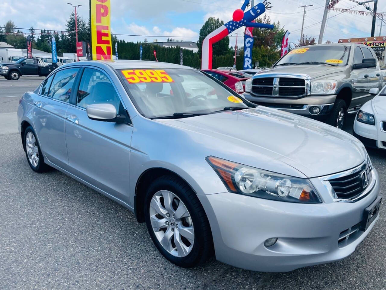 2008 Honda Accord for sale at New Creation Auto Sales in Everett, WA