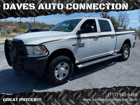 2015 RAM 2500 for sale at DAVES AUTO CONNECTION in Etters PA