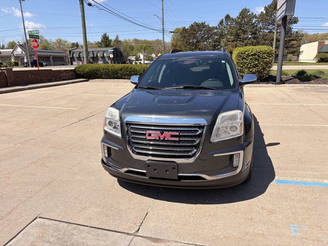 Gray 2017 GMC Terrain SLE-2 AWD SLE-2 4dr SUV 1