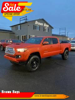2017 Toyota Tacoma for sale at Brown Boys in Yakima WA