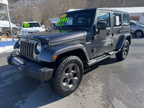 2017 Jeep Wrangler Unlimited for sale at Kerwin's Volunteer Motors in Bristol TN