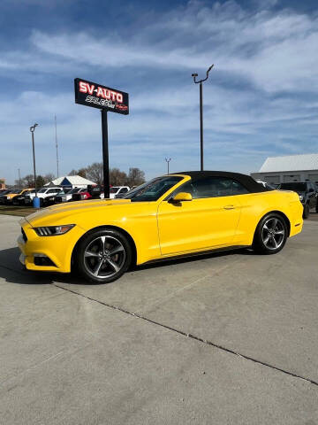 2016 Ford Mustang for sale at SV Auto Sales in Sioux City IA