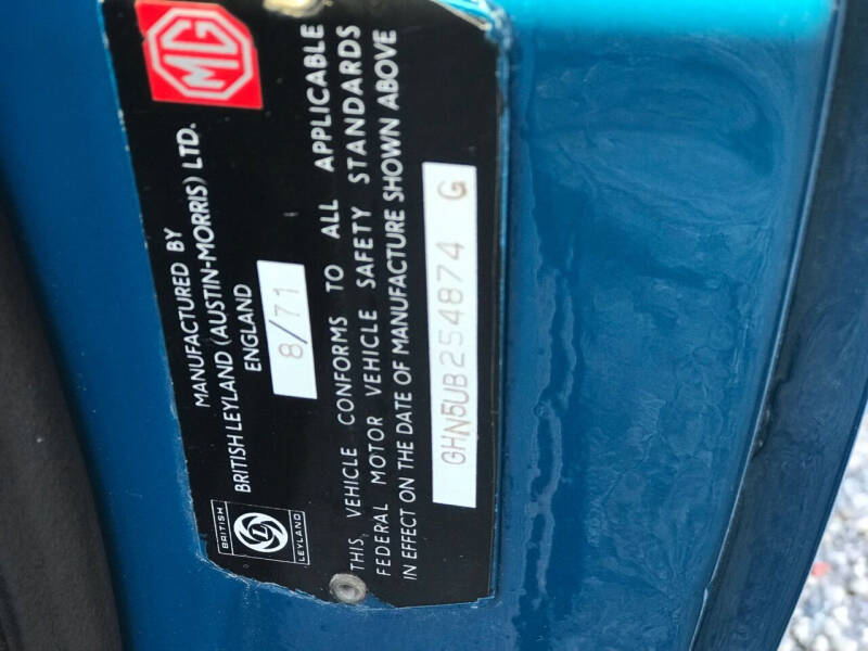 1971 MG MGB