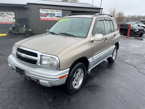 2002 Chevrolet Tracker for sale at VILLAGE AUTO MART LLC in Portage IN