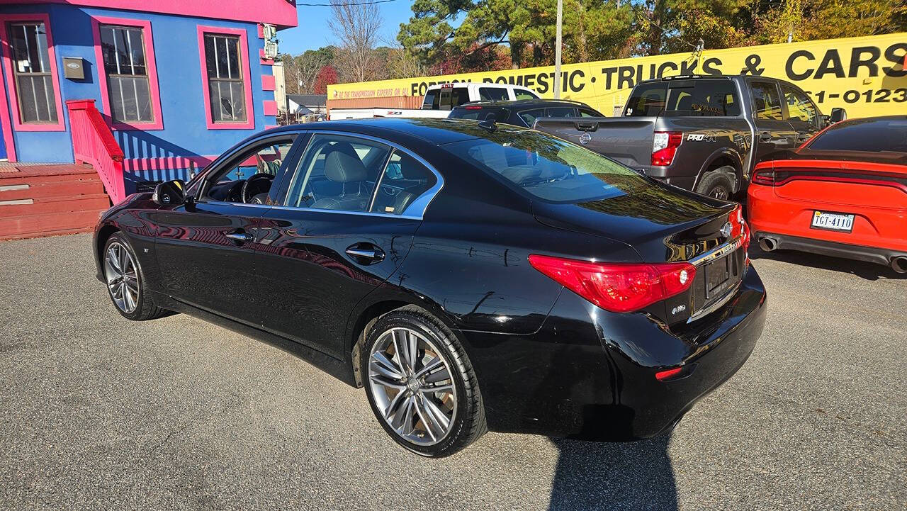 2014 INFINITI Q50 for sale at Luxury Auto Sales, Inc in Norfolk, VA