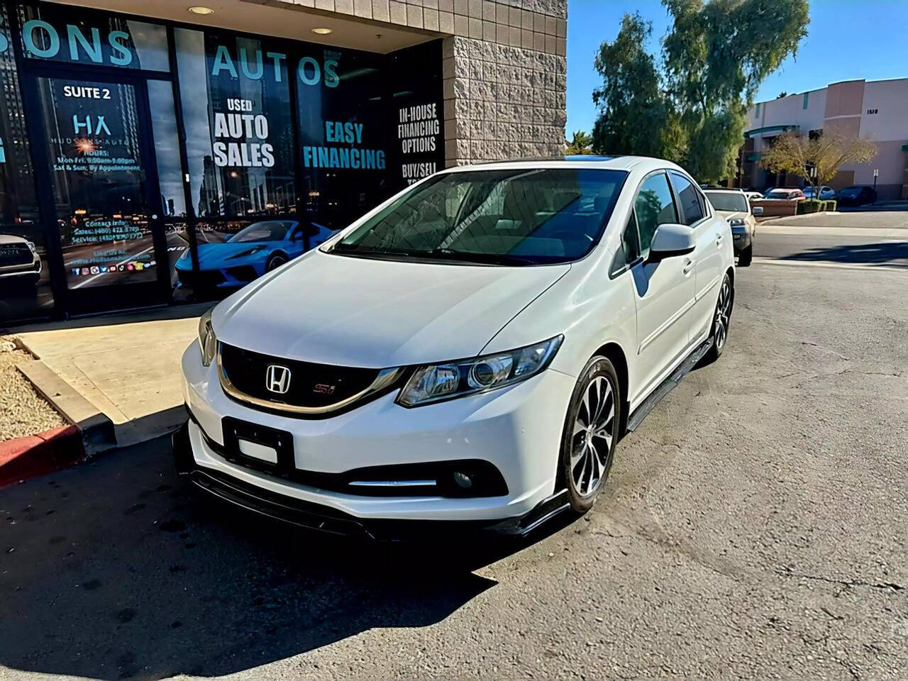 2013 Honda Civic for sale at HUDSONS AUTOS in Gilbert, AZ