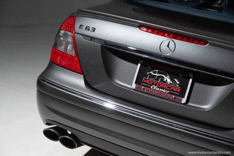 2009 Mercedes-Benz E-Class E 63 AMG