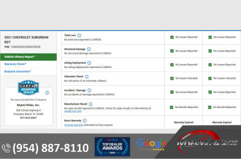 2021 Chevrolet Suburban RST