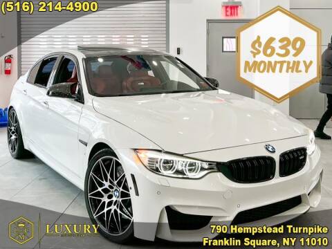 2017 BMW M3 for sale at LUXURY MOTOR CLUB in Franklin Square NY
