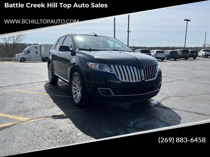 2013 Lincoln MKX for sale at Battle Creek Hill Top Auto Sales in Battle Creek MI