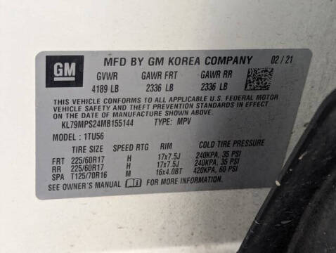 2021 Chevrolet TrailBlazer LT