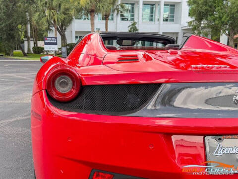 2013 Ferrari 458 Spider